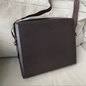 Louis Vuitton Monogram Glace Steve Messenger Brown
